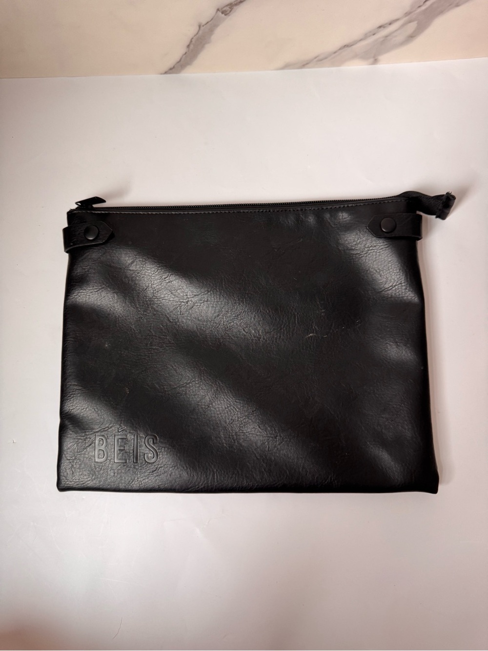 BEIS Black Travel Toiletry Pouch